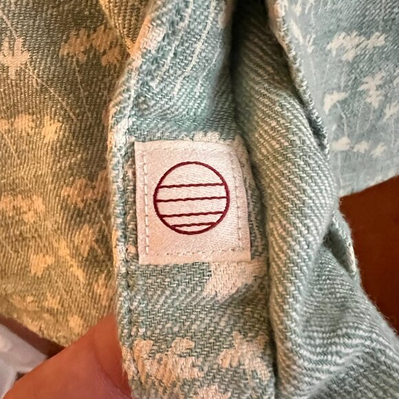 Stretch Selvage Short Sleeve Shirt - Marine Layer - Men's Large - Picture 6 of 11